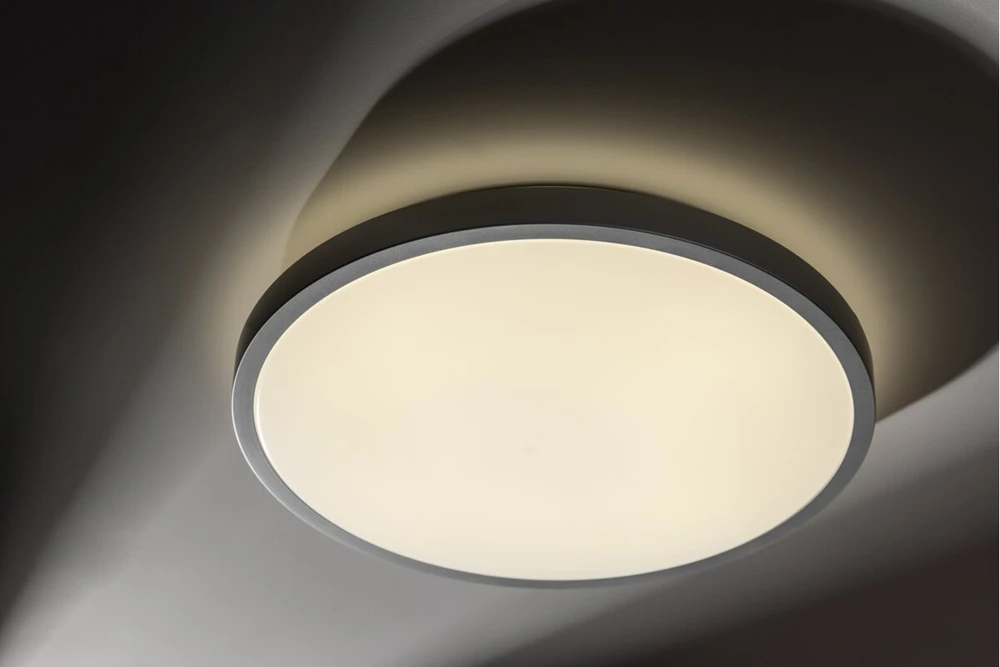 GTV Lubinis šviestuvas ATOL LED, Ø400mm, 3000K, 32W, 2560lm, AC220-240V, 50/60 Hz, PF>0,9, IP5