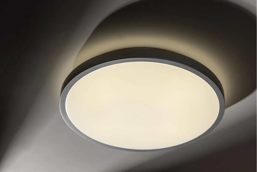 GTV Lubinis šviestuvas ATOL LED, Ø400mm, 3000K, 32W, 2560lm, AC220-240V, 50/60 Hz, PF>0,9, IP5