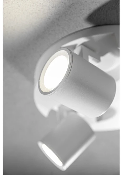 Lubinis šviestuvas BLINK, AC220-240V, 50/60 Hz, GU10, maks. 20 W*3, IP20, trigubas, baltas