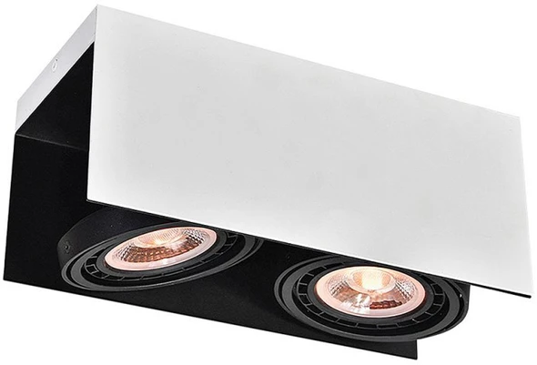 Lubinis šviestuvas Verso,4250,AC220-240V, 50/60 Hz, IP 20,2*GU10, ES111, dvigubas, baltas/
