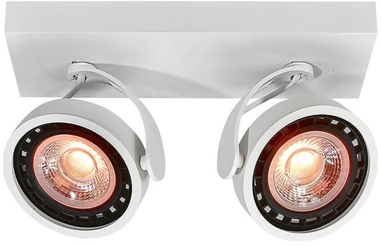 Lubinis šviestuvas Wally,4373,AC220-240V, 50/60 Hz, IP 20,2*Gu10,ES111, dvigubas, baltas