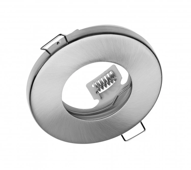 Lubinis taškinis šviestuvas MAREA, IP54/IP20, apvalus, inox