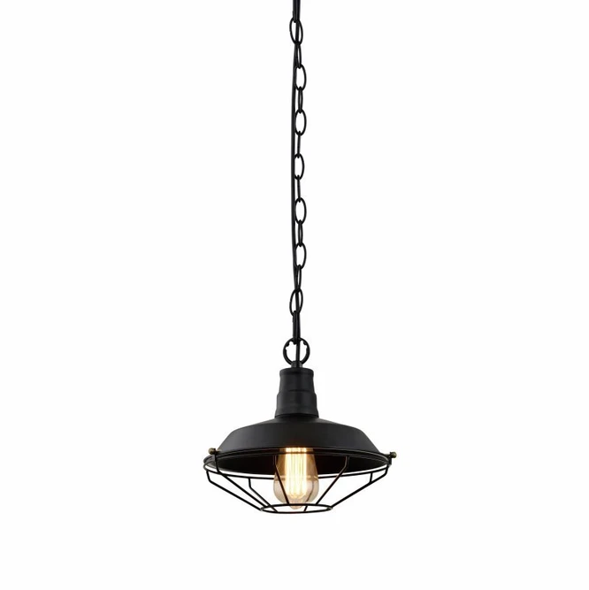 Pakabinamas šviestuvas Lubų šviestuvas LARS,2233,AC220-240V,50/60Hz,1*E27, IP20, skersmuo 26 CM, viengubas, juoda