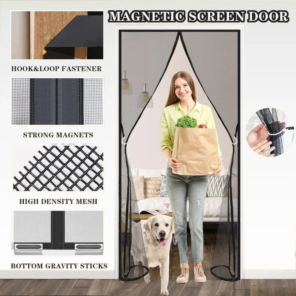 Magnetinis tinklelis nuo vabzdžių 110x220