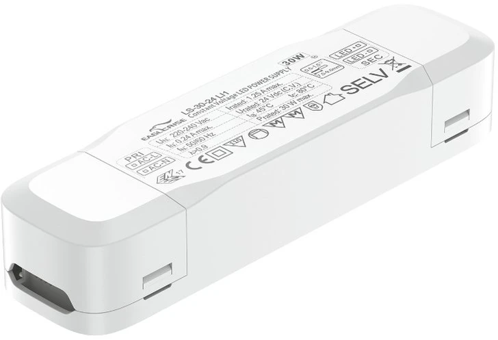 Eurolight Maitinimo šaltinis 24V 30w IP20