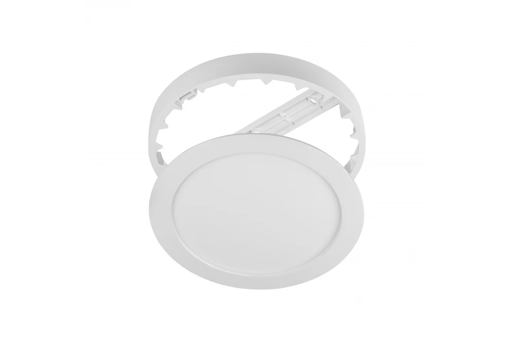 MAXIS downlight, LED, 18W, 1450lm, CCT, AC220-240V, IP44, recessed, round, baltas