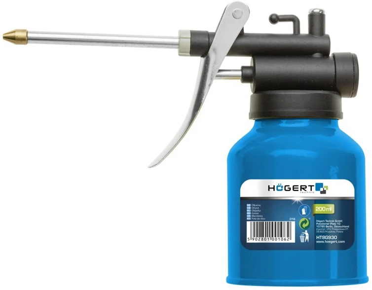 Hogert Technik Metalinė slėginė alyvos skardinė 200 ml