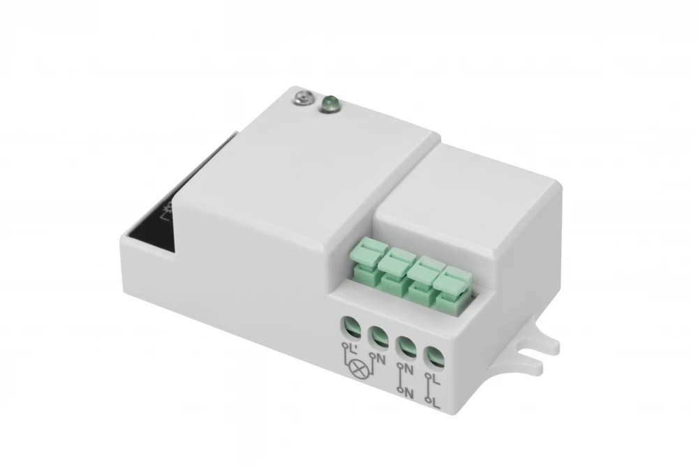 Microwave motion sensor CM-12-DP, max.1200W, AC220-240V, contact angle 360*, range 15m