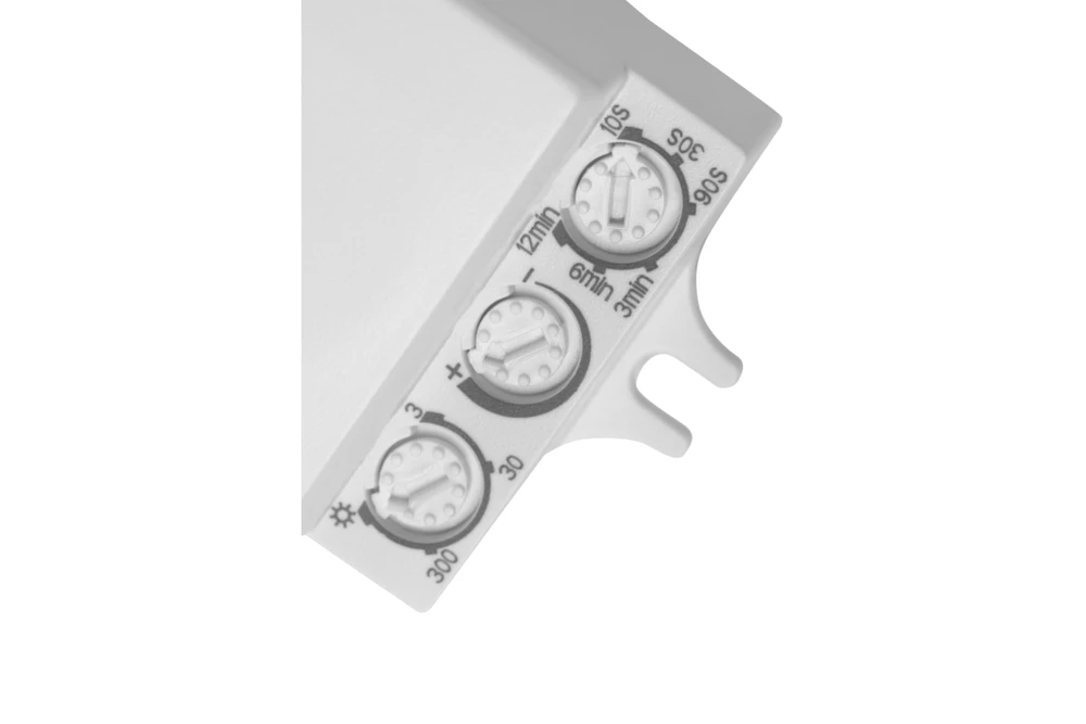 Microwave motion sensor CM-12-P, max.1200W, AC220-240V, contact angle 360*, range 15m