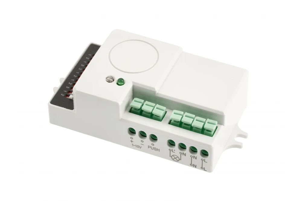 Microwave motion sensor CM-13-DIM, max.600W, contact angle 360*, range 15m, ± 1.5-8m