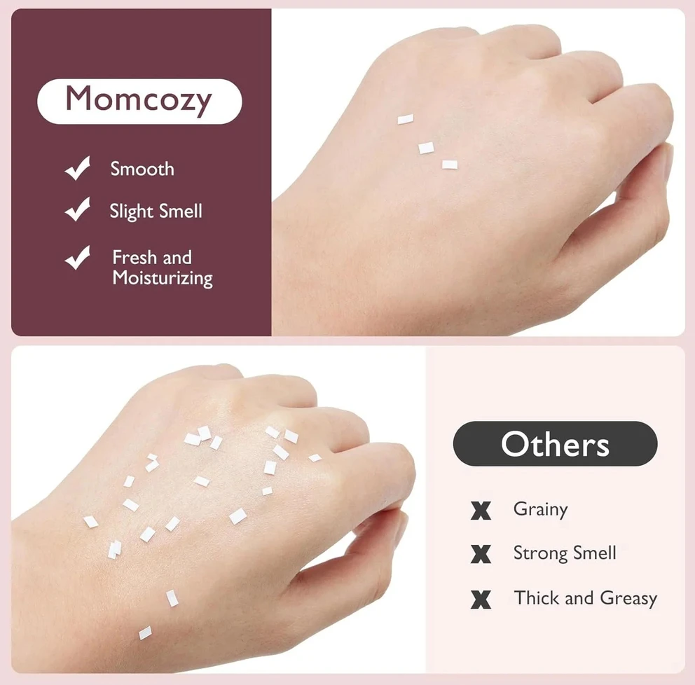 MOMCOZY 100 PROC. NATŪRALUS, VEGANIŠKAS, BE LANOLINO, SPENELIŲ KREMAS