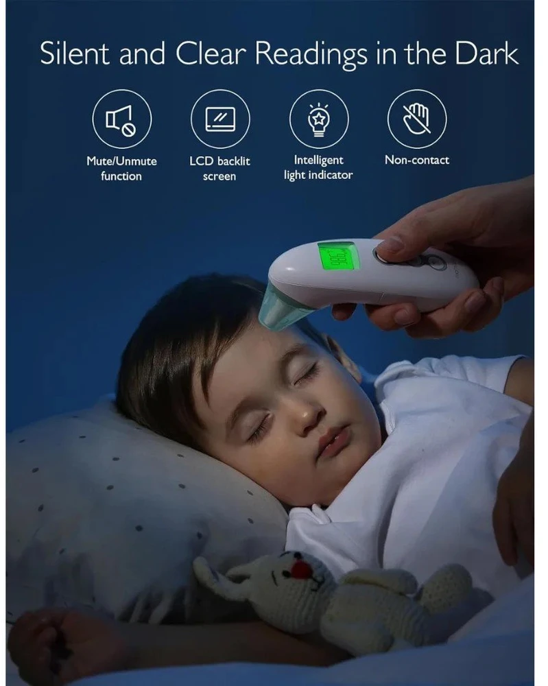 MOMCOZY BEKONTAKTIS KAKTOS IR AUSIES TERMOMETRAS