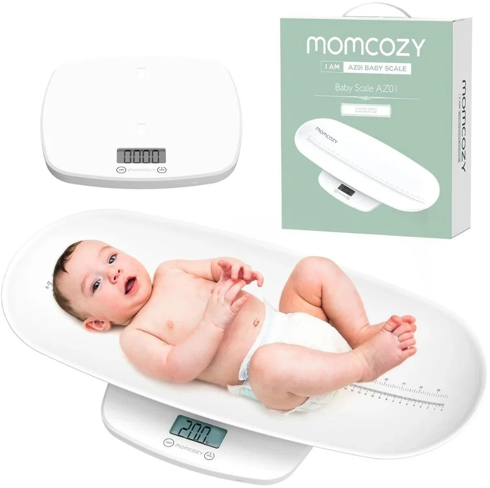 MOMCOZY DAUGIAFUNKCINĖS ELEKTRINĖS KŪDIKIŲ SVARSTYKLĖS 2IN1 SU ŪGIO MATAVIMO FUNKCIJA