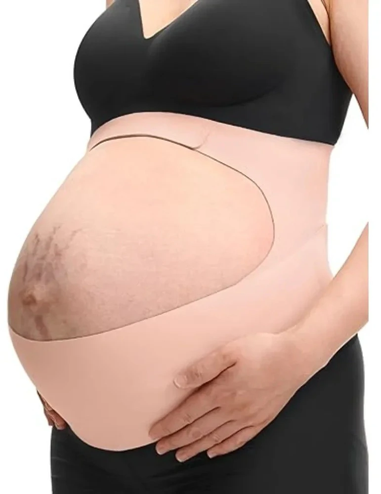 Momcozy nėščiųjų diržas austrių rožinė dydis XL