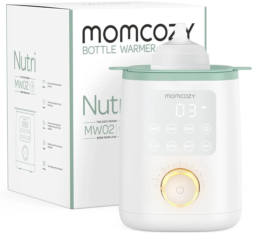 MOMCOZY MW02 NUTRI SMART IŠMANUSIS BUTELIUKŲ ŠILDYTUVAS KŪDIKIAMS