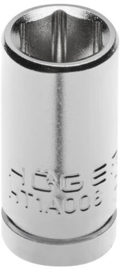 HOGERT Mova 1/4", šešiakampis, metrinė, 12 mm, CrV50BV30, DIN 3124, AS-drive