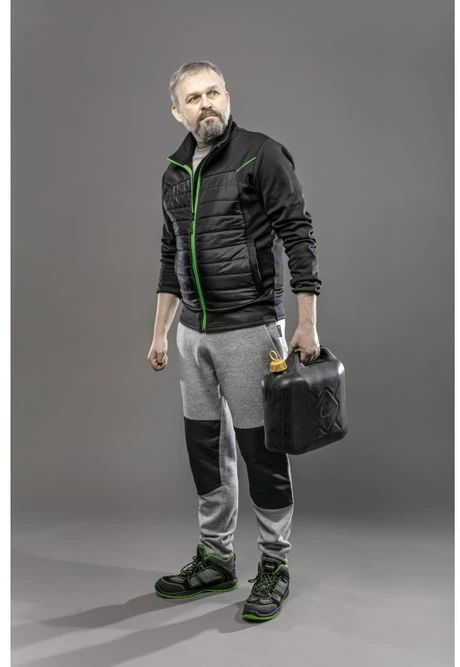 Hogert Technik MURG sportinės kelnės pilkos melanžinės 2XL (56)