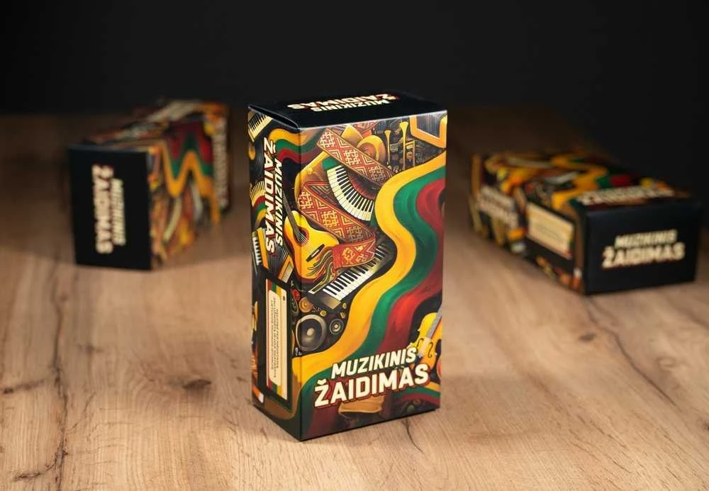 Muzikinis žaidimas - nuotaikingas stalo žaidimas