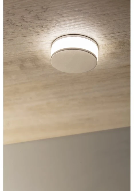 Nazario floor luminaire, 3W, IP44, cold baltas, 700mA, 1.5m cable with connector, alu