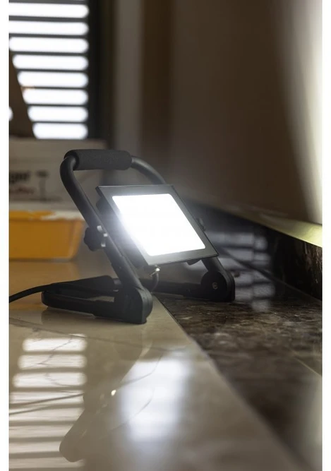 GTV NELI Portable Floodlight, LED, 50W, 4500lm, 6400K, AC220-240V, IP65, 1.5m cable