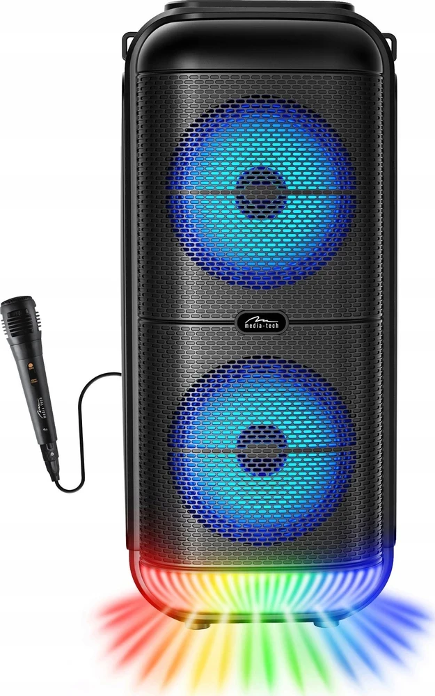 Nešiojamas Garsiakalbis - Media-Tech MT3183 Bluetooth 50W Juodas (Pažeista pakuotė)