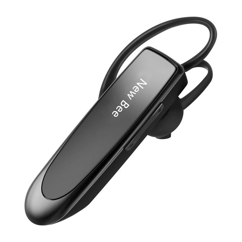 New Bee B41 Bluetooth 5.0 - belaidė ausinė / laisvų rankų įranga, juoda