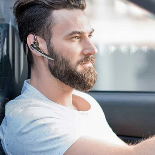 New Bee M53 Bluetooth 5.0 - belaidė ausinė / laisvų rankų įranga, juoda