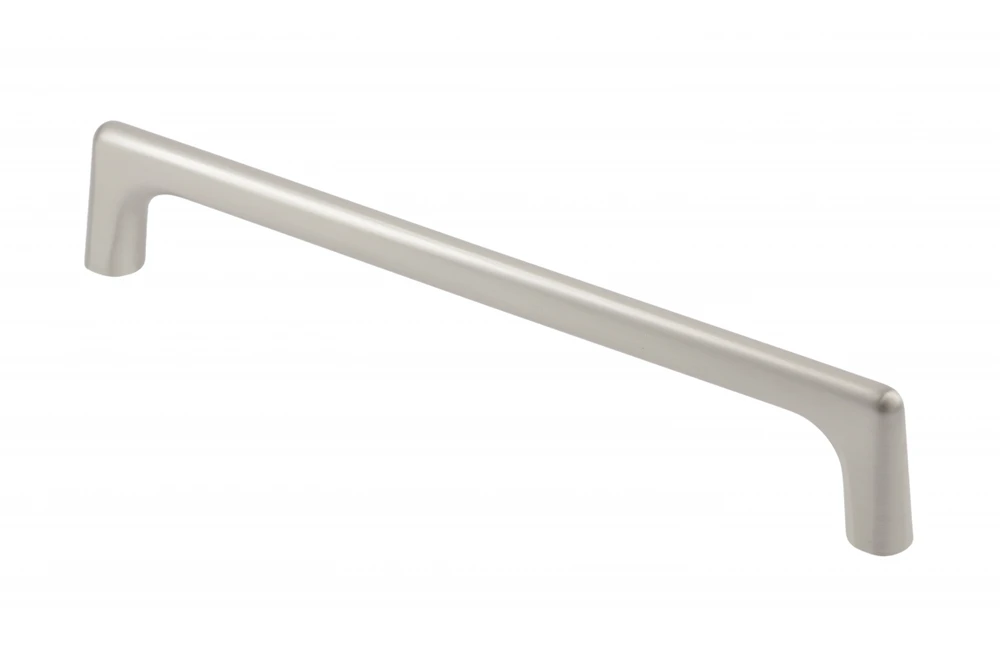 OCTAVIO zamak handle, C=160 mm, inox - brushed steel