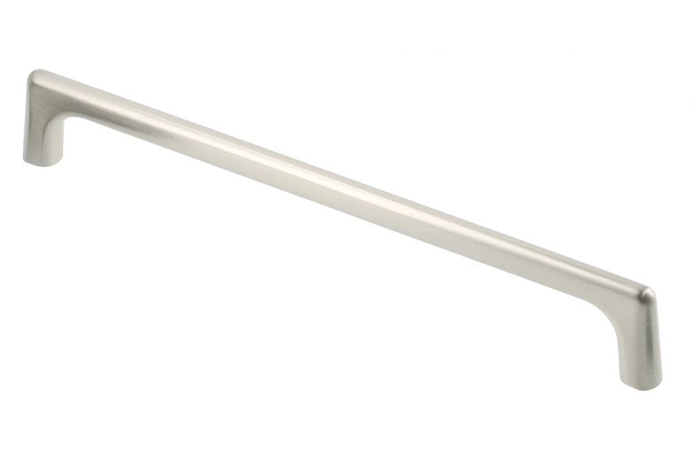OCTAVIO zamak handle, C=192 mm, inox - brushed steel