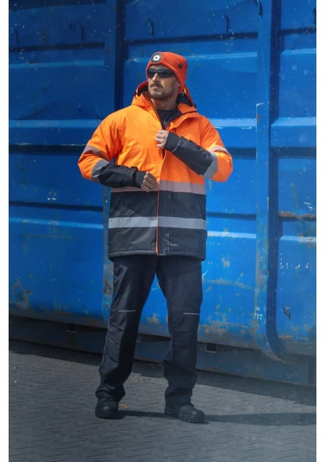 Orange ADEL insulated warning jacket oranžinis M (50)