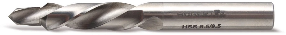 Pakopinis grąžtas 6,5/9,5 mm 85 mm, HT6D330, Hogert