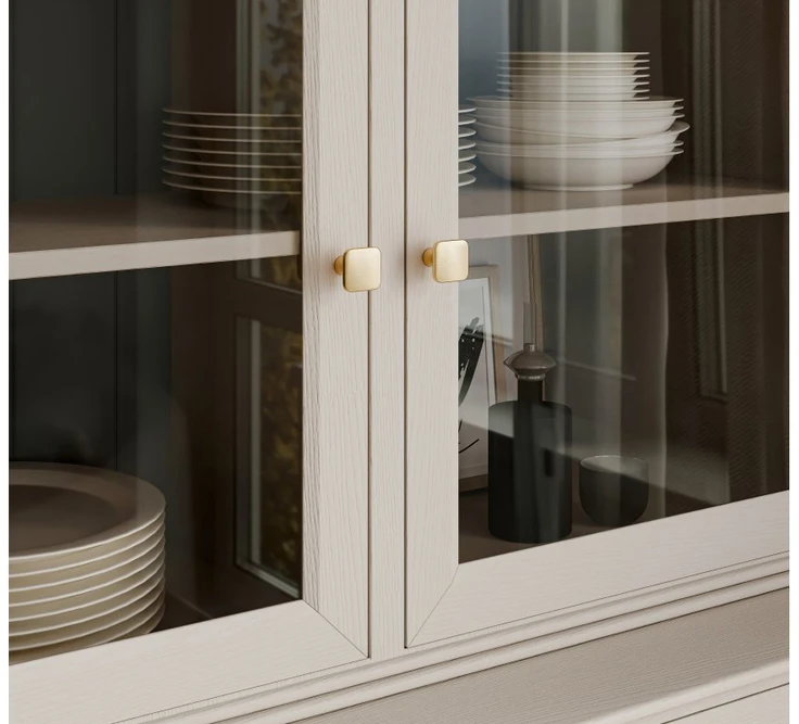 PIAZZA auksinis brushed knob