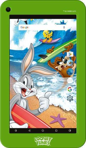 Planšetinė eSTAR 7" su Looney Tunes silikoniniu dėklu, Žalios spalvos (Pažeista pakuotė)