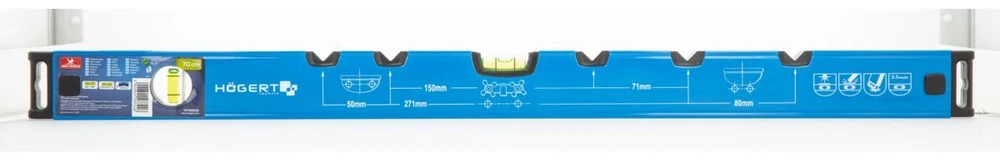 HOGERT Plumber's spirit level 700 mm
