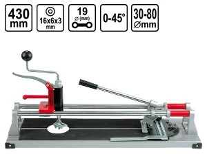 Toya Sa Poland Plytelių pjaustymo staklytės | 3 funkcijos | 430 mm (00320)
