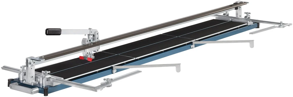 Plytelių pjovimo staklės TOPLINE PRO KAUFMANN | su ratukais transportavimui | 2 ilgos liniuotės | 1550 mm