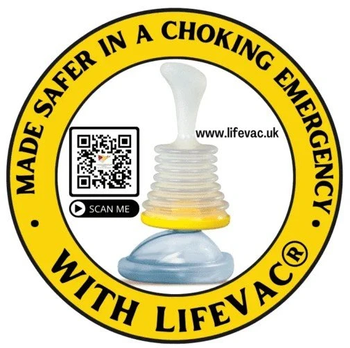 Prietaisas užspringus LifeVac namų rinkinys
