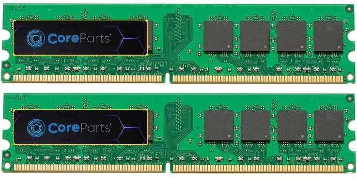 RAM „MicroMemory CoreParts“ 8 GB (2 x 4 GB) – DDR2 – 8 GB – 2 x 4 GB – DDR2 – 667 MHz (Pažeista pakuotė)
