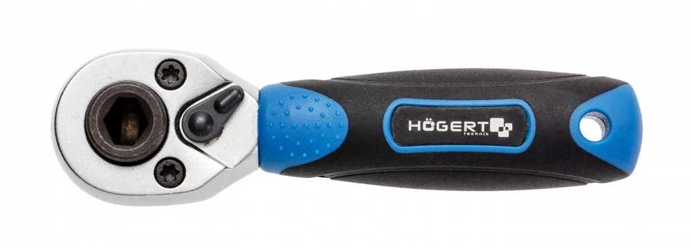 Hogert Rankena su reketu 1/4", 72 dantys, skirta antgaliams ir lizdams, CrMo