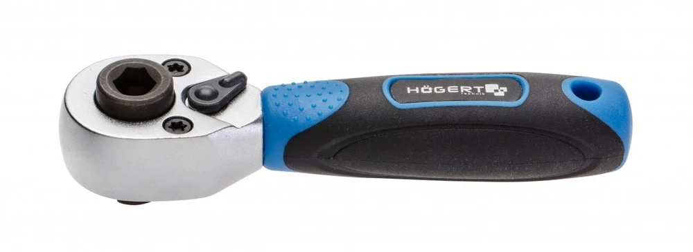 Hogert Rankena su reketu 1/4", 72 dantys, skirta antgaliams ir lizdams, CrMo