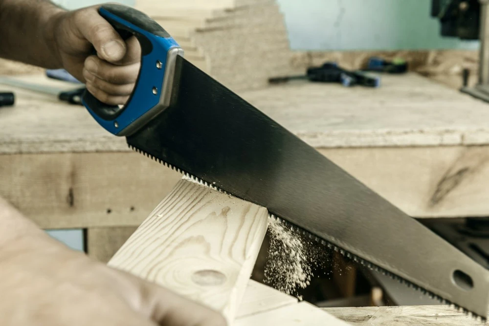Hogert Rankinis pjūklas 450 mm, 7 TPI, trijų pusių skustuvo dantys