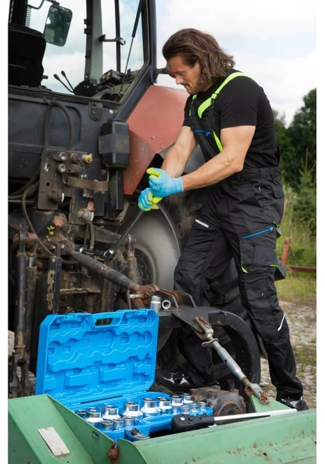 REETZ elastic protective bib trausers juodas L (52)