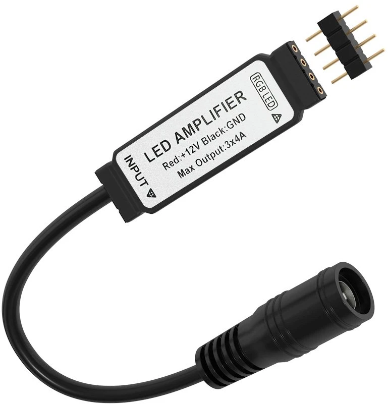 Sonoff LED juostos stiprintuvas ir maitinimo adapteris KZ1202000 RGB