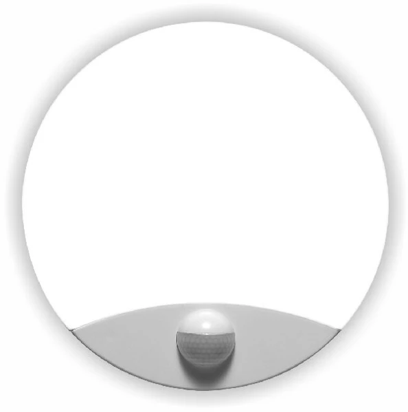 Sieninis šviestuvas Rygos apvalus LED apšvietimas 12W 4000K IP65 Eurolight