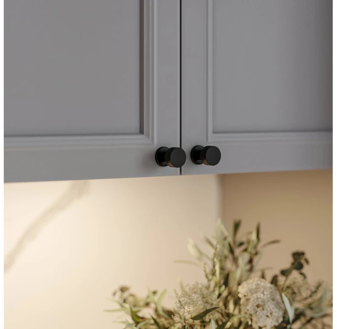 RING knob juodas matt