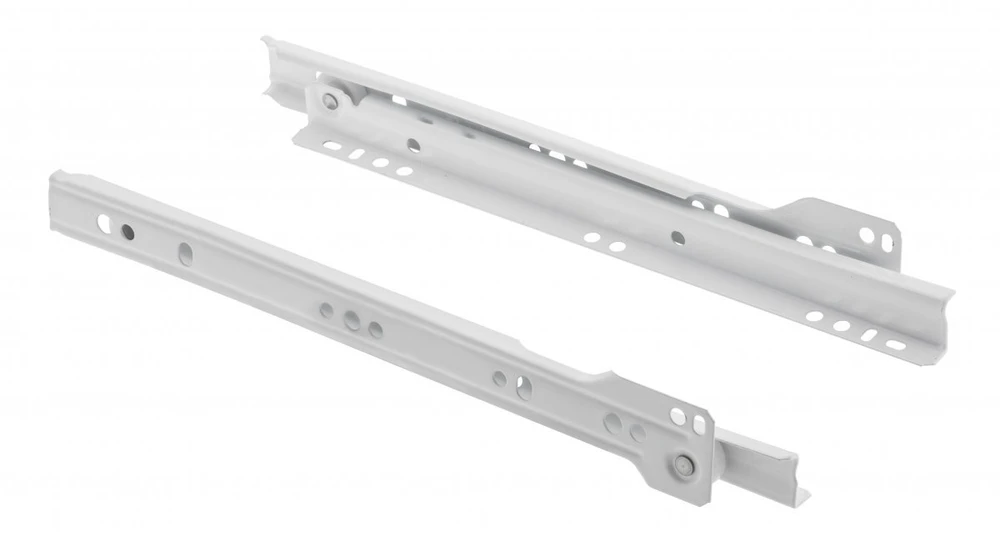 GTV Roller drawer slide baltas L-500