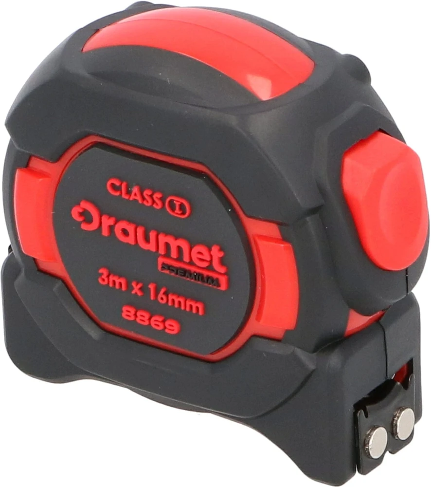 Droumet Ruletė Premium, 3 m x 16 mm, DRAUMET (1 klasė)