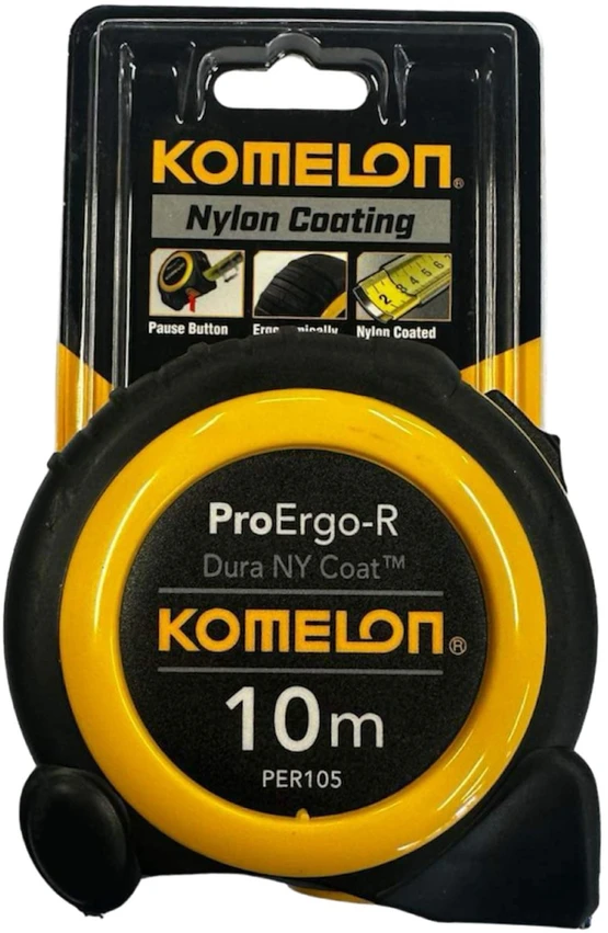 Komelon Ruletė PRO ERGO-R 10 mx 25 mm