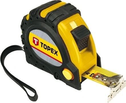 Ruletė su magnetu Topex | 2m, 16mm