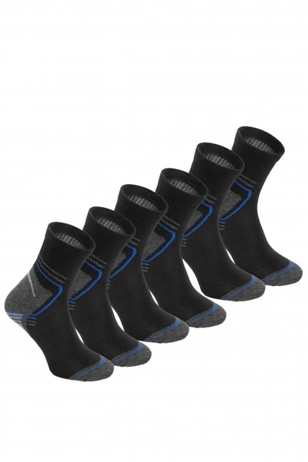SAAR short socks juodas 41-42 (3 pairs/pack)